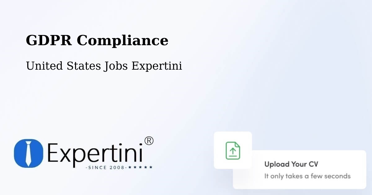 EU GDPR Compliance Statement – Mccomb - United States Jobs Expertini