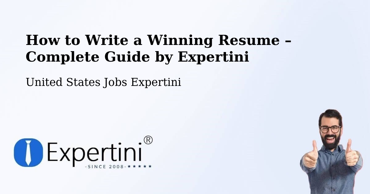 Resume Writing Guide for Job Seekers – Mccomb - Mccomb, United States Jobs Expertini